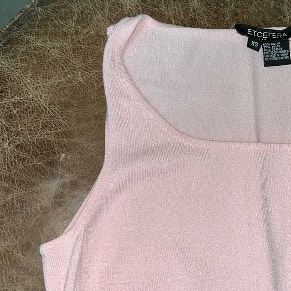 sleeveless sweater blouse Sz XS - Picture 3 of 6